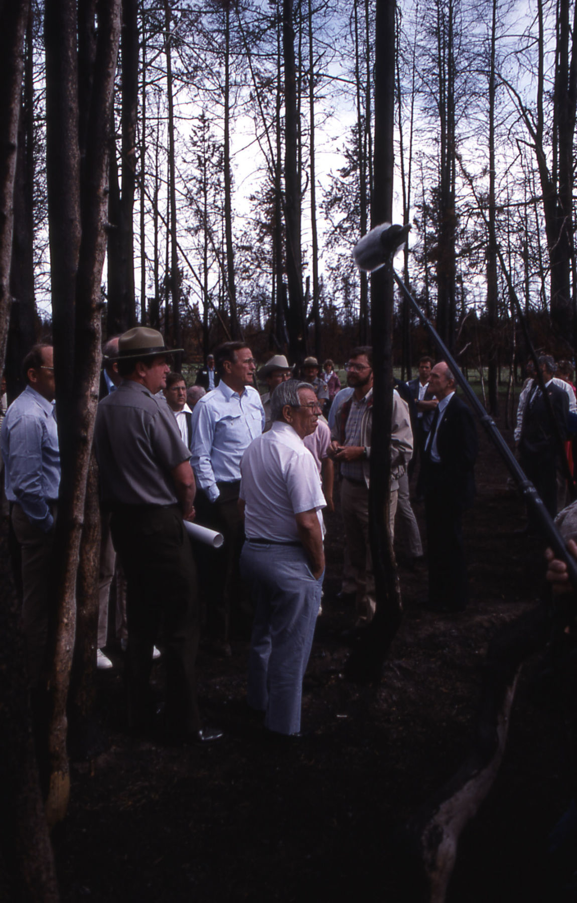 George Bush in Yellowstone